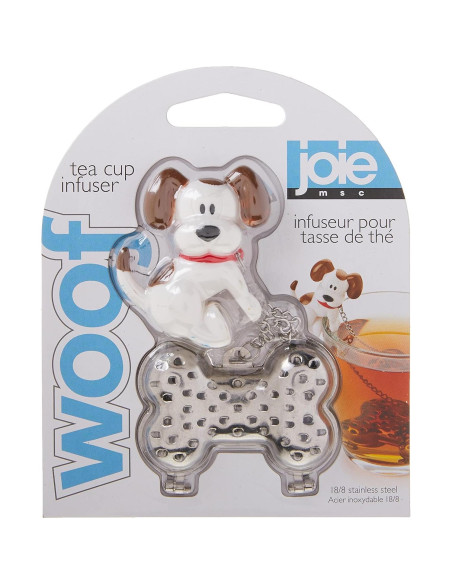 Infusor de Té Joie Woof Acero Inoxidable Diseño Perro