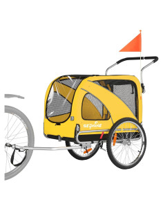 Remolque de Bicicleta Sepnine para Mascotas hasta 40 kg
