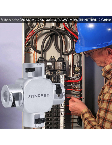 Desaislador de Cable Grande JYINCPED 4 en 1 para AWG 2/0-250 MCM