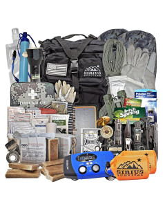 Kit de Supervivencia de Emergencia Sirius 50L para 2 Personas