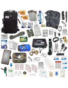 Kit de Supervivencia de Emergencia Sirius 50L para 2 Personas 2
