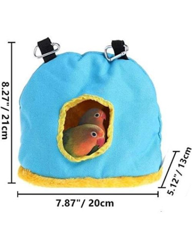 Nido de Hamaca para Aves Litewood Grande Suave y Cálido