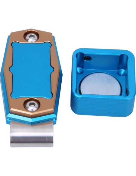 Estuche para Tiza de Billar VBESTLIFE Aluminio Azul