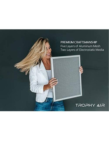 Filtro de Aire Electroestático Trophy Air 30x30 cm Lavable