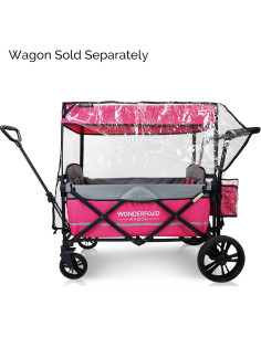 Funda para Carrito Doble WONDERFOLD X2/X2M - Ligera y Transparente 2