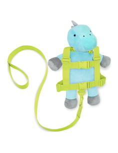 Arnés de Seguridad 2-en-1 Travel Bug Dino Teal/Gris