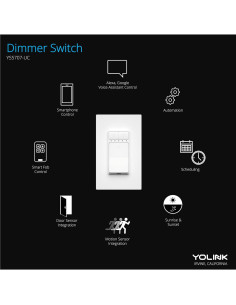 Interruptor Regulador Inteligente YoLink YS5707-UC con Hub 2