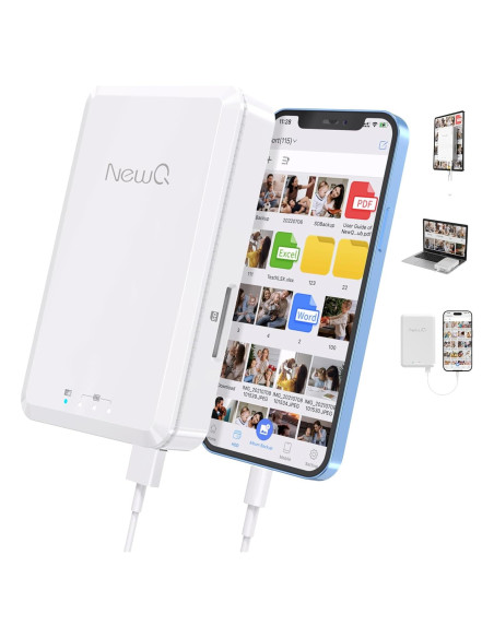 Disco Duro Externo NEWQ 2TB USB para iPhone y Android