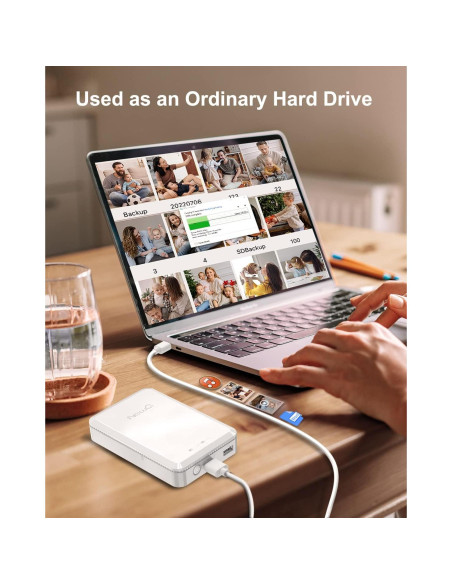 Disco Duro Externo NEWQ 2TB USB para iPhone y Android