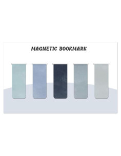 Marcadores Magnéticos Genérico 5 Piezas Azul Duraderos