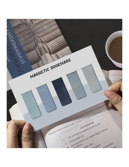 Marcadores Magnéticos Genérico 5 Piezas Azul Duraderos