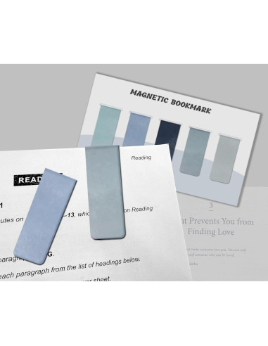 Marcadores Magnéticos Genérico 5 Piezas Azul Duraderos