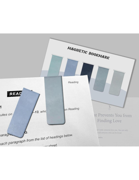 Marcadores Magnéticos Genérico 5 Piezas Azul Duraderos