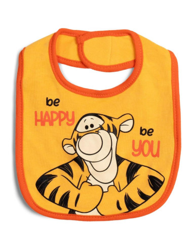 Paquete de 5 Baberos Disney para Bebés - Winnie the Pooh y Más