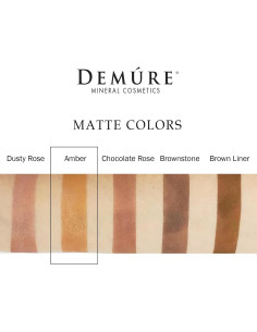 Sombra de Ojos Mineral Demure Ámbar 100% Natural 45g 2