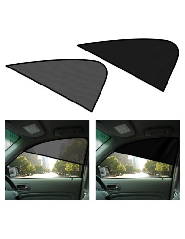 Cortinas para Ventanas de Coche ZATOOTO 2 Piezas Magnéticas UV