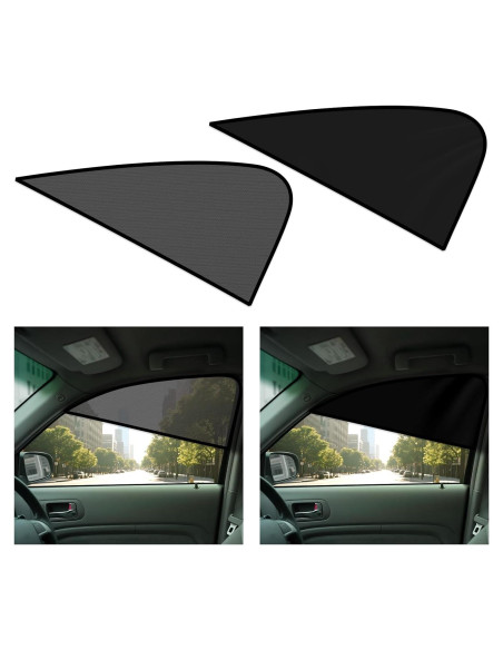 Cortinas para Ventanas de Coche ZATOOTO 2 Piezas Magnéticas UV
