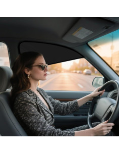 Cortinas para Ventanas de Coche ZATOOTO 2 Piezas Magnéticas UV 2