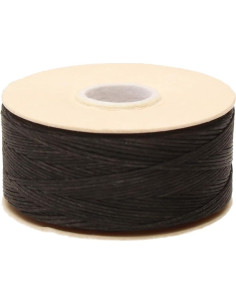 Hilo Nymo The Beadsmith Negro 4 Tamaños Nylon 97.5m 2