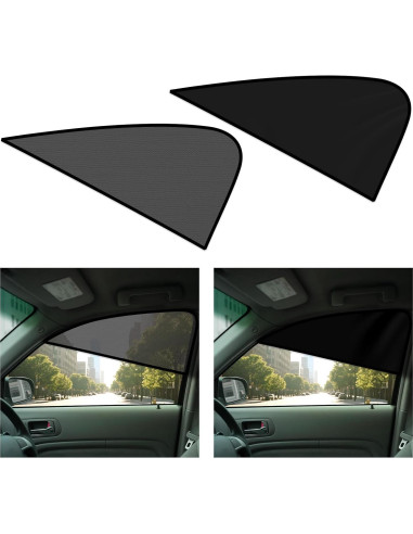 Cortinas para Ventanas de Coche ZATOOTO 2 Piezas Magnéticas UV