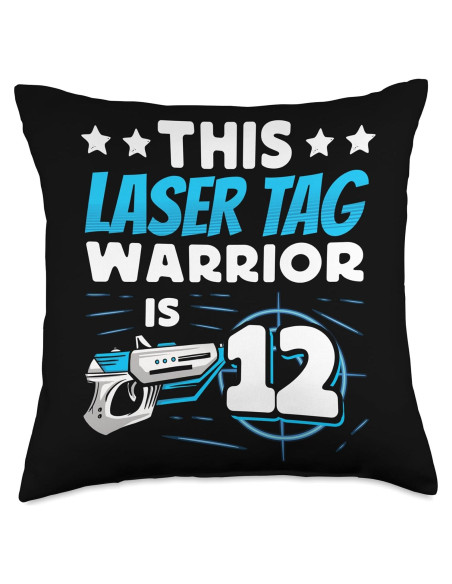 Cojín de Lanzamiento Laser Tag Cool Game Player 18x18 cm