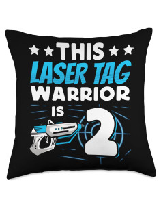 Cojín de Lanzar Laser Tag Cool Game Player 45x45 cm