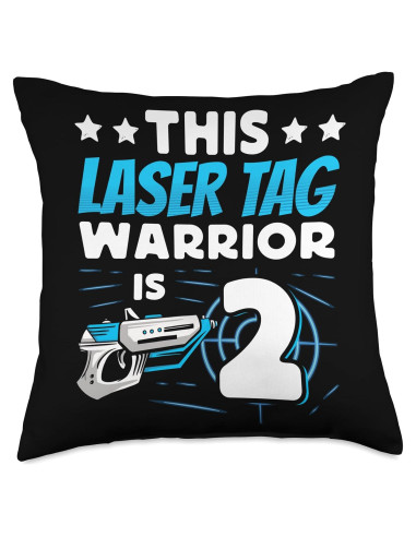 Cojín de Lanzar Laser Tag Cool Game Player 45x45 cm