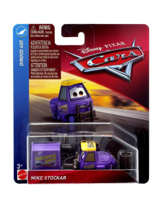 Vehículo a escala 1:55 Disney Pixar Cars Mike Stockar 2