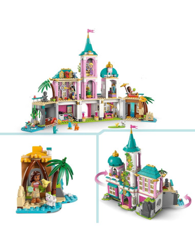 Castillo de Princesas Disney LEGO 43267 - Juguete 787 Piezas