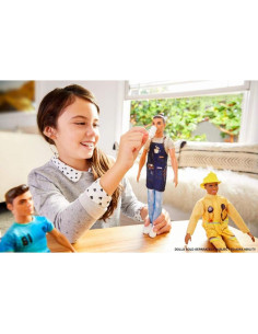 Muñeco Ken Barista Mattel FXP03 - 30.5 cm, Accesorios de Café 2