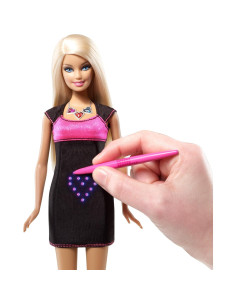 Muñeca Barbie Vestido Digital Interactivo LED 430g 2