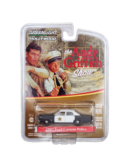 Auto a Escala 1:64 Greenlight Ford Custom Policía Andy Griffith