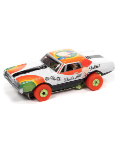 Auto Slot Car 1:64 Auto World Thunderjet Looney Tunes Porky Pig