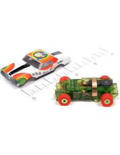 Auto Slot Car 1:64 Auto World Thunderjet Looney Tunes Porky Pig 2