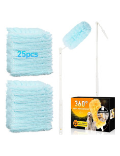 Kit de Recargas Rokkibom para Duster 360 - 25 Paquetes y Mango