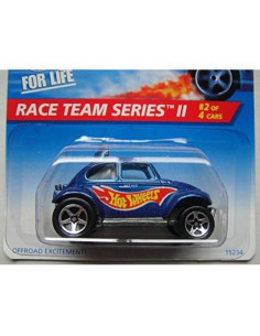 Coche de Juguete Hot Wheels Baja Azul Escala 1:64 Metal 2