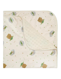 Manta de peluche Baby Yoda Star Wars 0-12 meses - Unisex