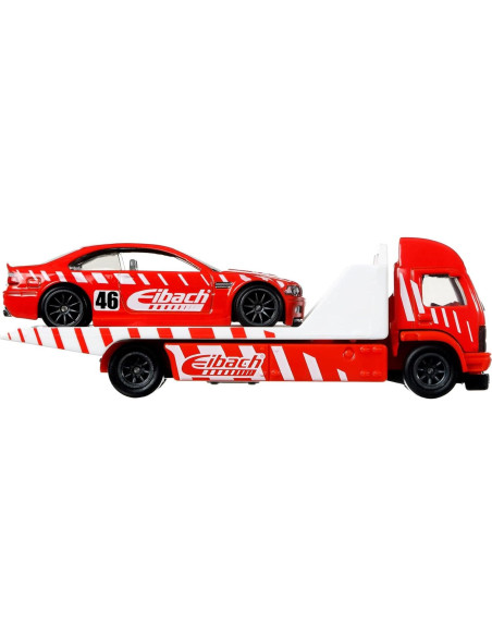 Transportador de Equipo Hot Wheels Mattel 1:64 con Coche