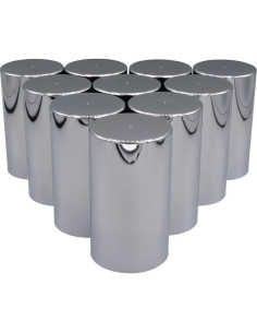 Cubiertas de Tuercas de Llantas Mytee 10 Pcs 33mm Cromadas 2