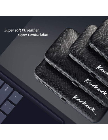 Kit de Manicura y Pedicura 8 en 1 Kockock Acero Inoxidable