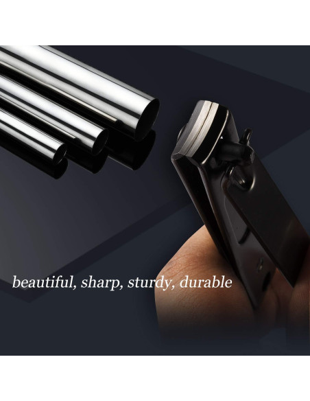 Kit de Manicura y Pedicura 8 en 1 Kockock Acero Inoxidable