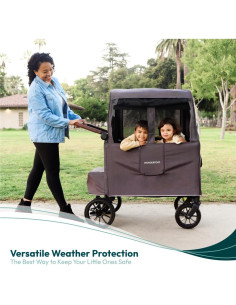 Cubre Clima WONDERFOLD W1 Original - Cubierta Impermeable Gris 2