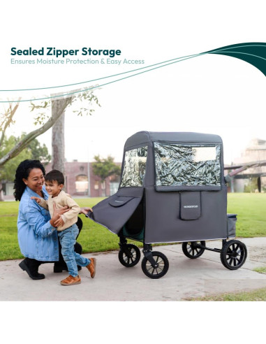 Cubre Clima WONDERFOLD W1 Original - Cubierta Impermeable Gris