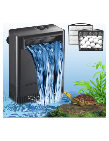 Filtro de Acuario TARARIUM IX-120 290GPH 3 Etapas Bio-Filtración