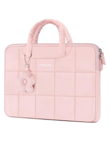 Funda Acolchada para Laptop MOSISO 13.3" Rosa - Compatible MacBook
