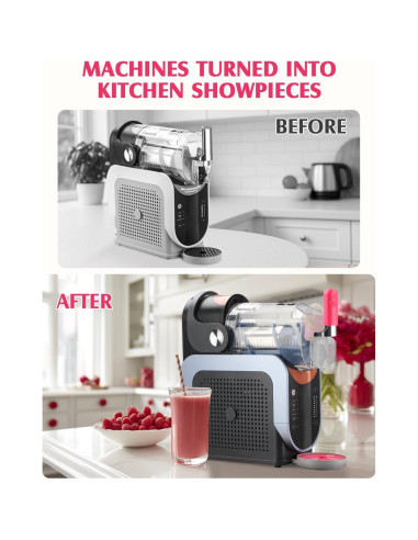 Cubierta de Mango y Bandeja de Goteo Tiga para Ninja Slushi