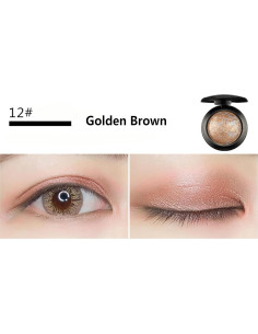 Paleta de Sombra de Ojos Horneada Mallofusa Marrón 8g 2