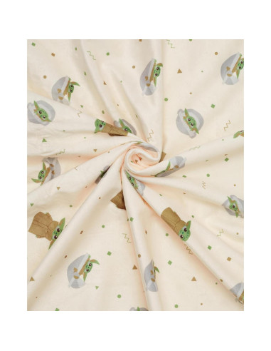 Manta de peluche Baby Yoda Star Wars 88.9x88.9 cm Unisex