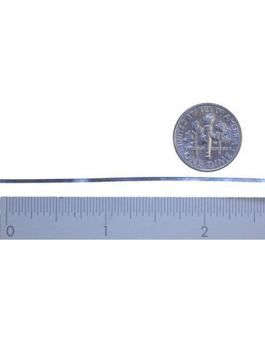 Tira de Alambre de Plata Fina uGems 24" para Cloisonné
