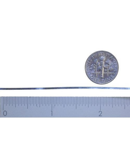 Tira de Alambre de Plata Fina uGems 24" para Cloisonné